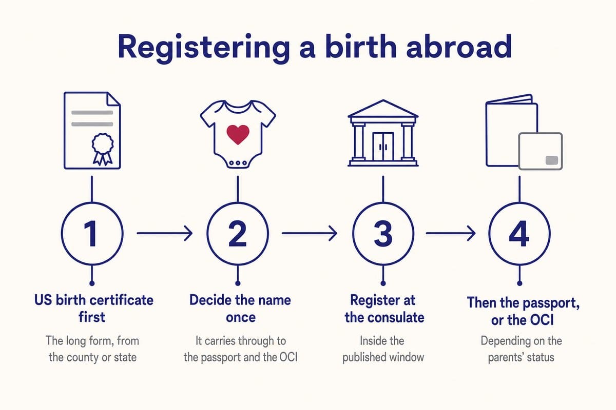 Registering a birth abroad